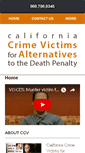 Mobile Screenshot of californiacrimevictims.org